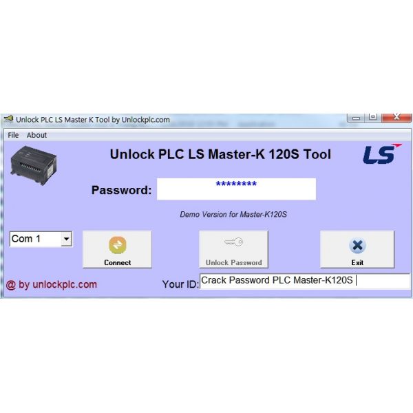 Crack Password PLC LS Master-K120S - Software