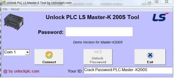 Crack Password PLC LS Master-K200S