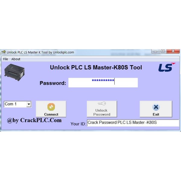 Crack Password PLC LS Master-K80S - Software